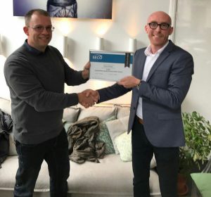 S-ISME certificate earned by Patric Versteeg